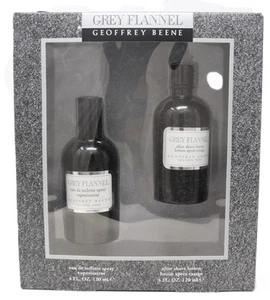 Geoffrey Beene Grey Flannel Eau De Toilette 2-Pcs Set For Men / - Picture 1 of 1