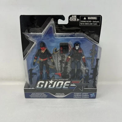 G.I. Figuras Joe 50th Siniister Allies Iron Grenadier Cobra Viper Pursuit Rise Foto 1 de 4