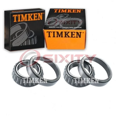 Juegos de rodamientos diferenciales y carreras Timken de 2 piezas para Chrysler LeBaron XK 1983-1993 Foto 1 de 4