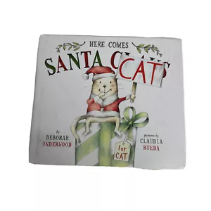 Here Comes Santa Cat Deborah Underwood Hardcover (einige Spuren auf Cover) - Bild 1 von 18