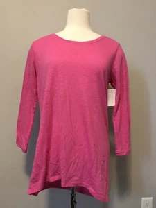 Athleta Stricktop rosa 3/4 Arm, Größe XS Tall - Bild 1 von 6