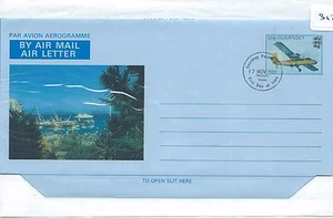 wbc. - GB AEROGRAMMES - GUERNSEY - UNUSED - ILLUSTRATED - 317 - 20p - fdi - Picture 1 of 1