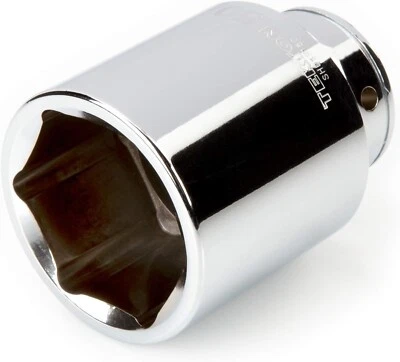 TEKTON 50 mm Socket Chrome-Plated Steel Deep-Length 3/4 in. Drive x 6-Point - Image 1 of 4