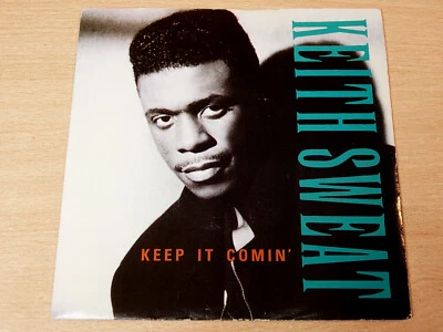 EX-/EX- !! Keith Sweat/Keep It Comin'/1991 Elektra 7" Single - Image 1 of 4