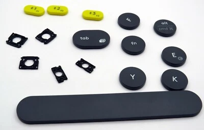 Logitech K380 grau Ersatz-Tasten mit Tasten-Mechanik. Taste bitte auswählen! - Bild 1 von 4