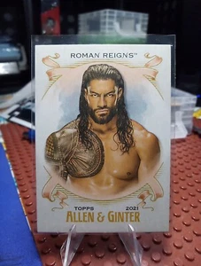 Roman Reigns 2021 Topps Heritage WWE Allen and Ginter #AG-18  - Picture 1 of 2