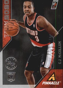 2013-14 Pinnacle Team 2020 Artist's Proofs #30 C.J. McCollum 