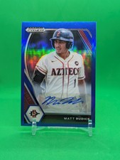 MATT RUDICK - 2021 Prizm Draft Picks Carolina Blue Prizm Auto /99
