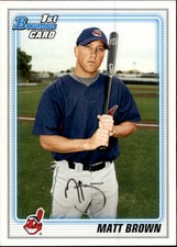 2010 Bowman Prospects #BP74 Matt Brown