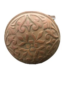 Antiguo juego de perillas de puerta de latón - Imagen 1 de 4