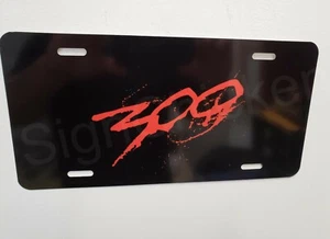 300 logotipo, 300 logotipo de película, 300, matrícula, mercancía, tamaño de automóvil y camión - Imagen 1 de 2