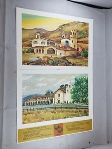 Standard Oil of CA Bicentennial Print Series 1969  / Scotty's Castle - Picture 1 of 8