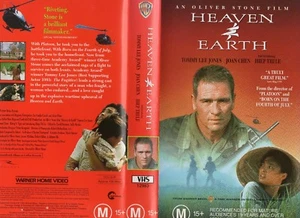 CIELO Y TIERRA-Oliver Stone -VHS - PAL - NUEVO - ¡Nunca jugado! - Lanzamiento original de Oz - Imagen 1 de 1
