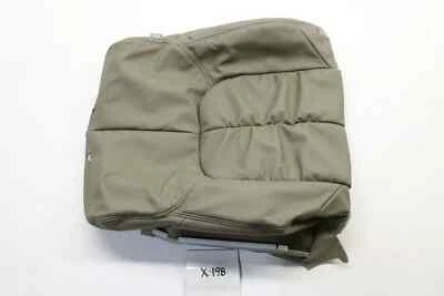 New OEM Mitsubishi Upper Leather Seat Cover Front 2004 2005 Endeavor Brown LH - Image 1 of 2