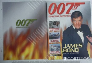 JAMES BOND 007. Secret Dossiers: roger moore moonraker - Picture 1 of 10