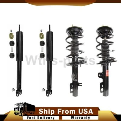 Kit dianteiro traseiro amortecedores conjunto de apoios de suspensão para Ford Taurus 3.5L 2010-2011 Monroe 4x - Imagem 1 de 4