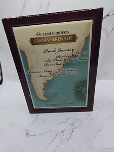 Oceania Cruises Marina South America Holiday 2011Rio To Buenos Aires Jewelry Box - Picture 1 of 3