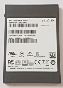 128 GB SATA-III SanDisk SSD Z400s SD8SBAT-128G-1122 2D-NAND MLC 2.5" Hard Drive - Picture 1 of 1