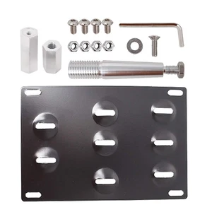 Front Bumper Tow Hook License Plate Mount Bracket Holder Replacement for G37 ... - Picture 1 of 7