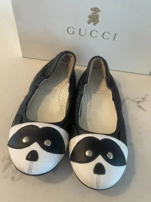 Autêntico Gucci Ballet | Sapatos planos de condução com panda - tamanho 11.5  - Imagem 1 de 4