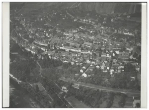 ZZ-1657/ Kahla   Foto Luftbild 18 x 13 cm ca.1938 - Picture 1 of 2