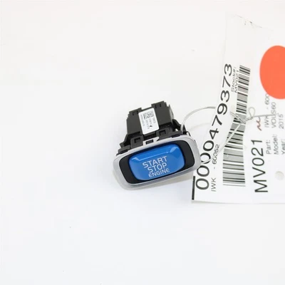 Volvo OEM Blue Push Button Start Switch 31394114 for S60 V60 S80 XC60 - Image 1 of 4