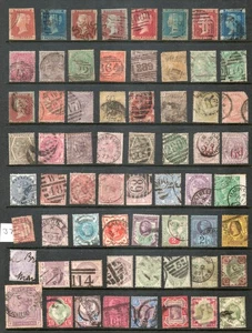 1841 - 1902 Colección de 64 sellos QV diferentes GB con un valor de gato superior a £5000+ 2 - Imagen 1 de 5