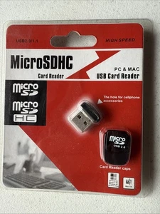 Lector de tarjetas MicroSDHC USB 2.0 MicroSD - Imagen 1 de 2