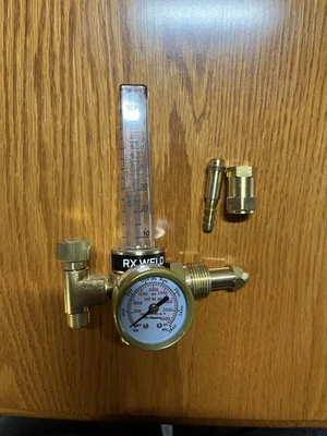 Used Yeswelder argon/co2 mig tig welding flow meter gas regulator gauge  - Image 1 of 4