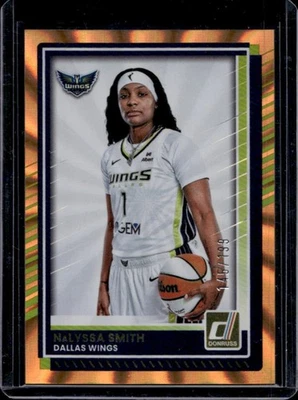 2025 Donruss WNBA NaLyssa Smith Orange Laser #145/199 Wings - Image 1 of 2