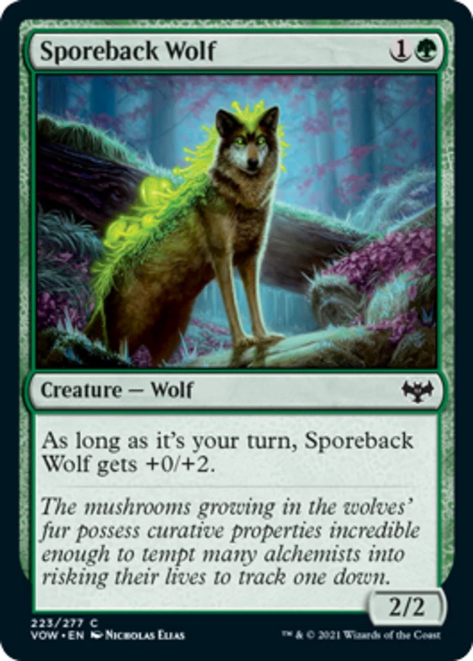 x1 Sporeback Wolf - Innistrad: Crimson Vow - NM - MTG - Image 1 of 1