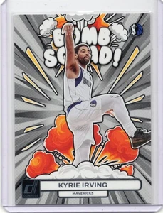 2023-24 Panini Donruss - Bomb Squad Kyrie Irving #4 Dallas Mavericks - Picture 1 of 2