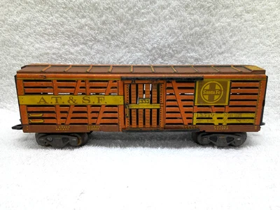 Vagón de tren Marx Santa Fe #13549 Foto 1 de 4