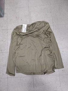 1 New Medium Regular Army Thermal Undershirt Military Level 1 Base Coyote New - Picture 1 of 2