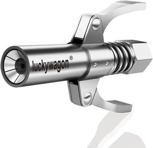 Grease Gun Coupler Tips Fittings, Double Handles, Quick... - Bild 1 von 4