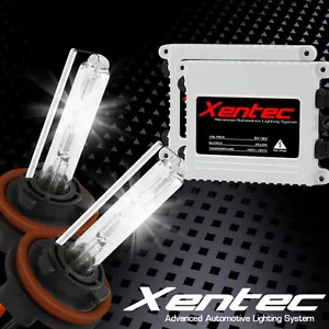 XENTEC 35w Xenon HID Kit Slim H11 6000K Blue Beam HeadLight Conversion Light - Picture 1 of 12