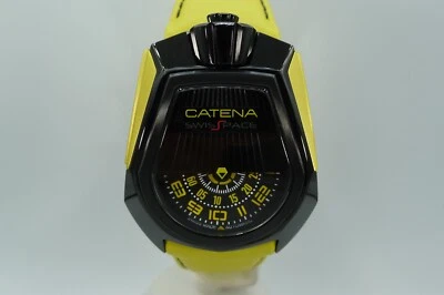 CATENA SWISSPACE PVD STEEL SWISS MADE 50MM AUTOMATIC URWERK RARE 50M LIMITED 999 - Image 1 of 4