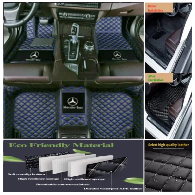 Alfombrilla impermeable para todo tipo de clima para Mercedes Benz Clase C sedán todos los modelos Foto 1 de 4