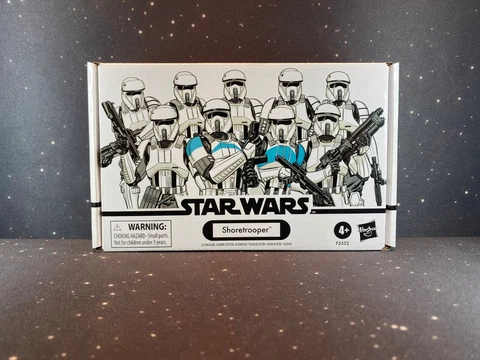 2023 Star Wars Vintage Collection Shoretrooper Trooper 4-Pack Exclusive Cover