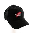 Red Wing Shoes Baseball Cap Hat Adjustable Back Embroidered Logo Black Red