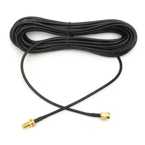 RP-SMA Male to Female RG174 WiFi Antenna Adapter Cable 5m for USB WiFi Adapter - Picture 1 of 7