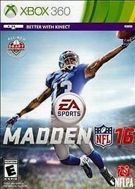 Madden NFL 16 (Microsoft Xbox 360, 2015) - Image 1 of 1