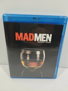 Mad Men: Season Three (Blu-ray, 2009, 3-Disc Set) Jon Hamm, Christina Hendricks - Picture 1 of 5