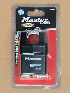MASTERLOCK PRO SERIES 54MM PADLOCK 6321EURD NEW - Picture 1 of 1