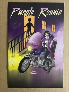 Betty Veronica Friends Forever #1 Purple Rain Homenaje Firmado por Dan Parent con Certificado de Autenticidad - Imagen 1 de 9