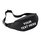 Personalised Bum Bag Fanny Pack Travel Waist Festival Money Pouch Holiday Wallet