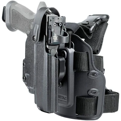 Level II QR Duty Drop Leg Holster fits Sig Sauer P320 Full Size w/ TLR-7, TLR-8 - Image 1 of 4