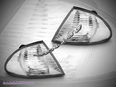 BMW E46 323i/325i/330i 1999-2001 sedán de 4 puertas luces de esquina transparentes Foto 1 de 3