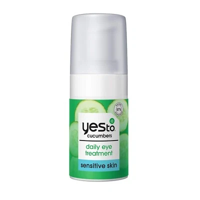 Yes To Cucumbers Daily Eye Treatment, 0.5 Fl Oz + Sensitive Skin + Calm, Soothe - Image 1 of 4