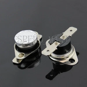 2 pcs Temperature Switch Control Sensor Thermal Thermostat 75°C N.C. KSD301 - Picture 1 of 5